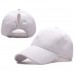 New Fashion  Ponytail Cap Casual Baseball Hat Sport Travel Sun Visor Caps  eb-52975266